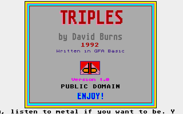 Triples — screenshot 1